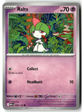 Front of Ralts 058/132 from Mega Evolution