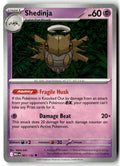 Front of Shedinja 061/132 from Mega Evolution