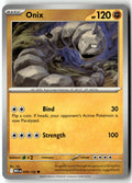 Front of Onix 070/132 from Mega Evolution