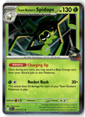 Front of Team Rocket's Spidops 019/217 from Ascended Heroes