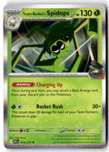 Front of Team Rocket's Spidops 019/217 from Ascended Heroes