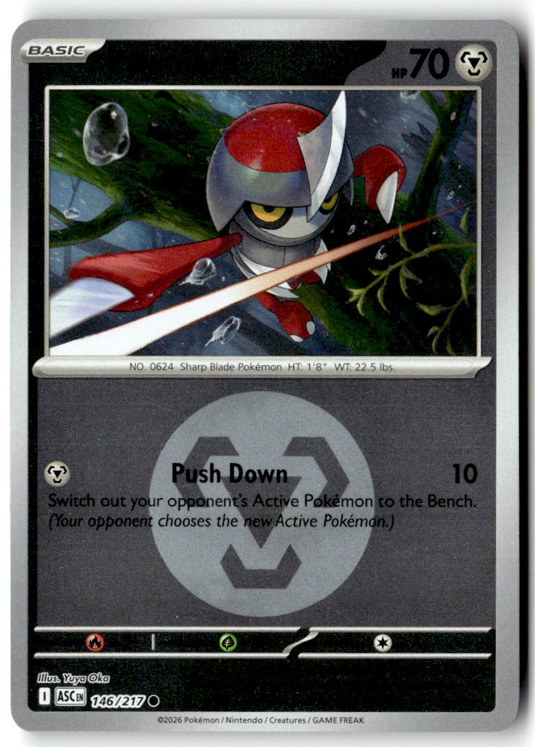Front of Pawniard (Energy Symbol Pattern) 146/217 from Ascended Heroes