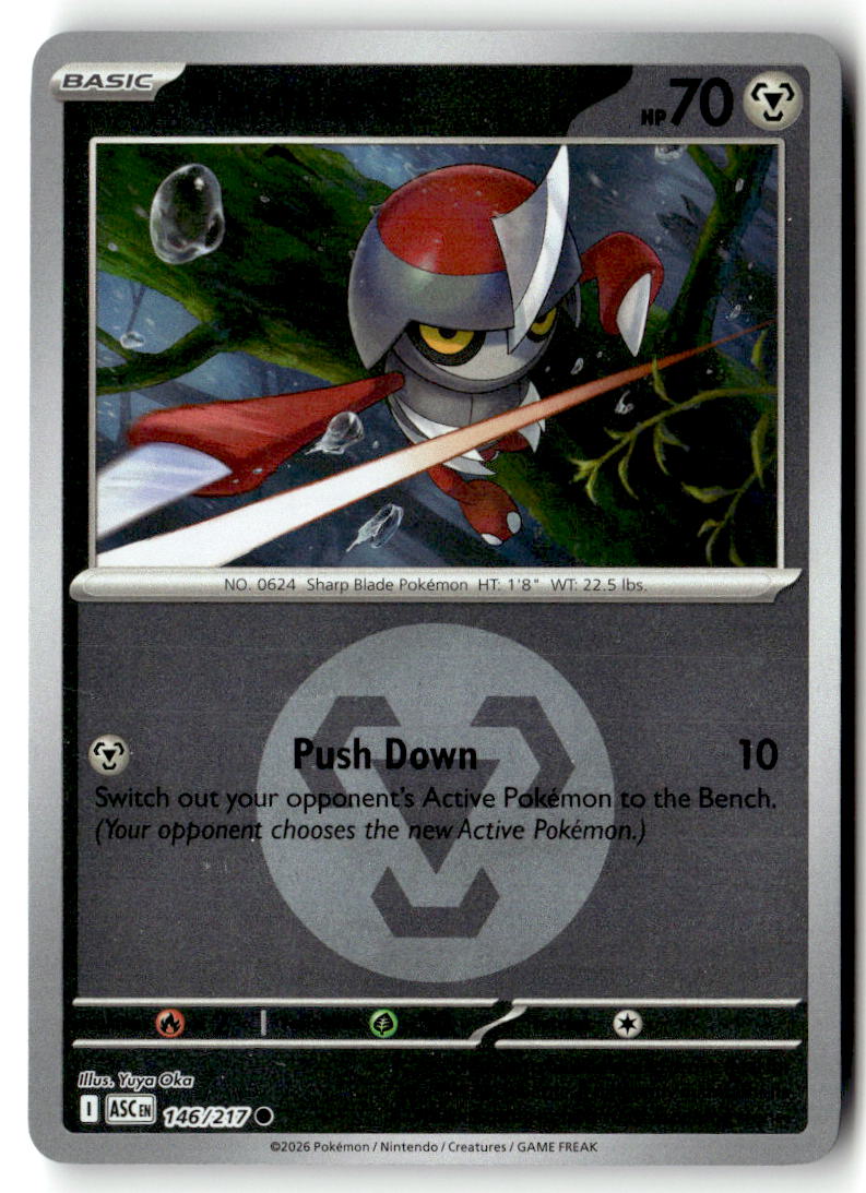 Front of Pawniard (Energy Symbol Pattern) 146/217 from Ascended Heroes
