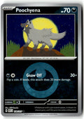 Front of Poochyena (Energy Symbol Pattern) 128/217 from Ascended Heroes