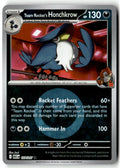 Front of Team Rocket's Honchkrow (Energy Symbol Pattern) 127/217 from Ascended Heroes