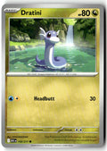 Front of Dratini 150/217 from Ascended Heroes