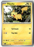 Front of Pikachu 055/217 from Ascended Heroes