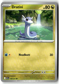 Front of Dratini 150/217 from Ascended Heroes