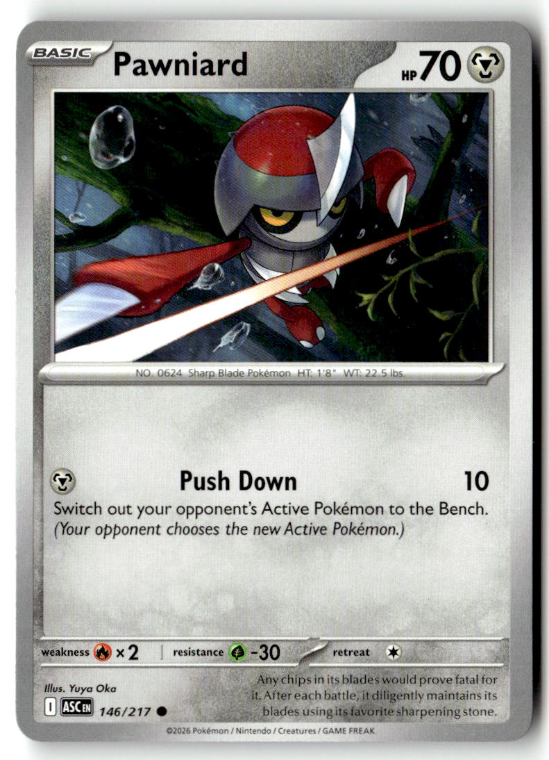 Front of Pawniard 146/217 from Ascended Heroes