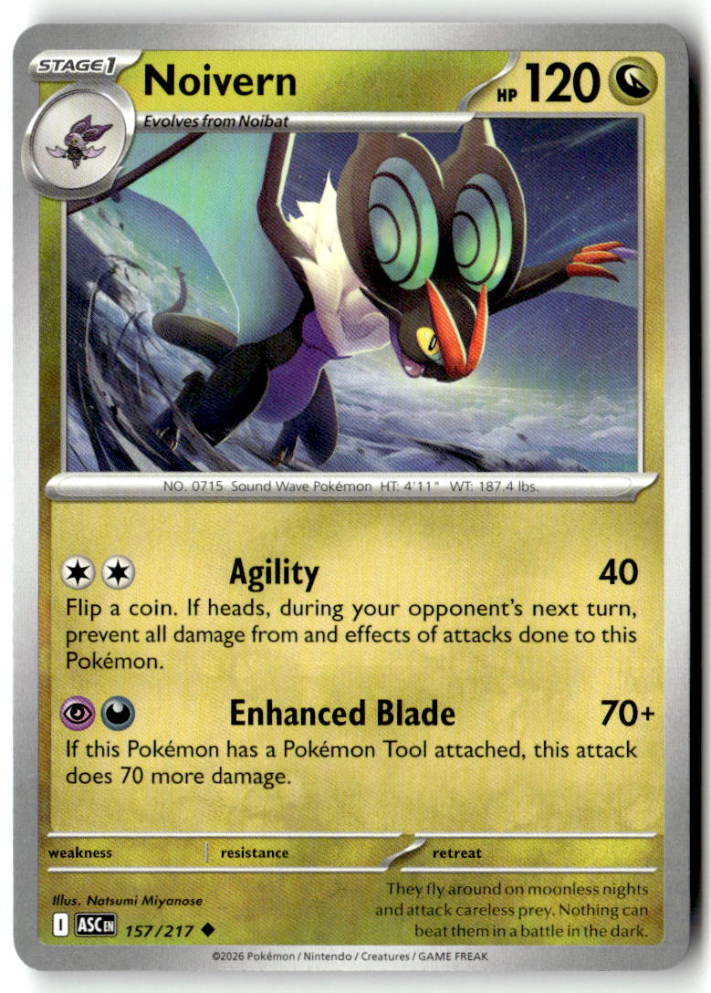 Front of Noivern 157/217 from Ascended Heroes