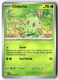 Front of Chikorita 008/217 from Ascended Heroes