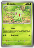Front of Chikorita 008/217 from Ascended Heroes
